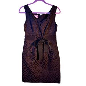 Phoebe Couture Black Sleeveless Dress Size 4
